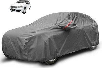 MOCKHE Car Cover For Tata Indica (With Mirror Pockets)(Grey)