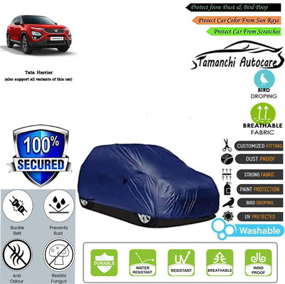Tamanchi Autocare Car Cover For Tata Harrier(Blue)