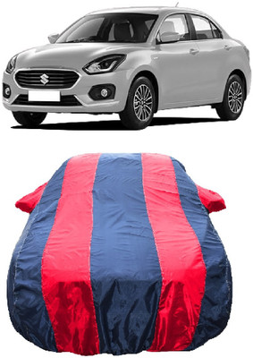 Wegather Car Cover For Maruti Suzuki Swift Dzire VXI (With Mirror Pockets)(Red)