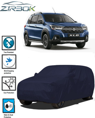 ZIRBOK Car Cover For Maruti Suzuki XL6 (With Mirror Pockets)(Blue)