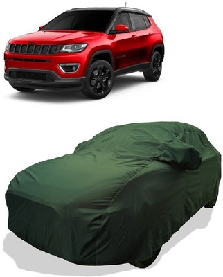 Coxtor Car Cover For Jeep Compass 2.0 Longitude Option Diesel (With Mirror Pockets)(Gold)