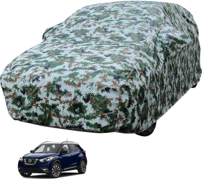 MOCKHE Car Cover For Nissan Kicks (With Mirror Pockets)(Multicolor)