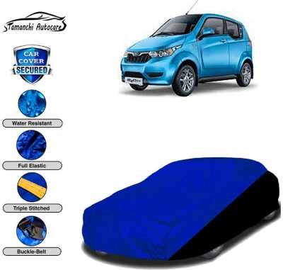 Tamanchi Autocare Car Cover For Mahindra e2o(Blue, Black)