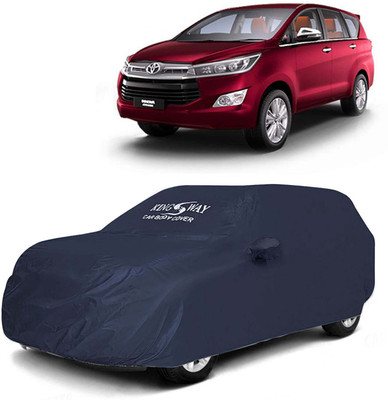 Kingsway Car Cover For Toyota Innova Crysta (With Mirror Pockets)(Grey, For 2015, 2016, 2017, 2018, 2019, 2020, 2021 Models)