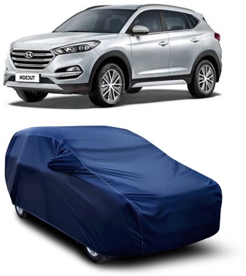 zawr Car Cover For Hyundai Tucson (With Mirror Pockets)(Blue)