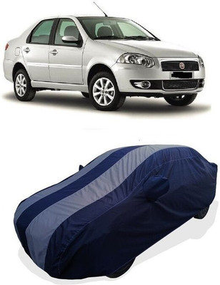 QLAX Car Cover For Maruti Siena 1.6 ELX (With Mirror Pockets)(Grey)