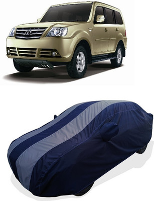 Coxtor Car Cover For Tata Grand Dicor (With Mirror Pockets)(Grey)