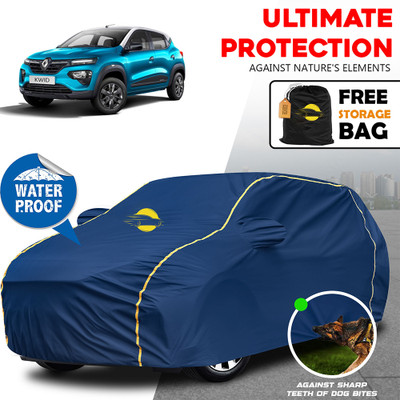 APNEK Car Cover For Renault Kwid, Kwid 1.0 RXL 02 Anniversary Edition, Kwid 1.0 RXT 02 Anniversary Edition, Kwid 1.0 RXT AMT Petrol, Kwid 1.0 RXT Opt Petrol, Kwid 1.0 RXT Optional, Kwid AMT (With Mirror Pockets)(Blue)