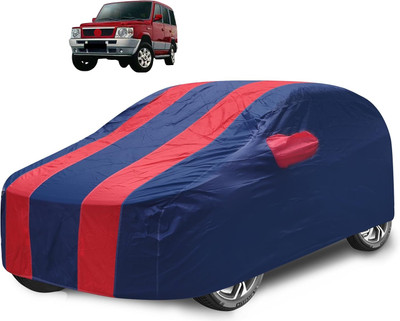 Caronix Car Cover For Tata Sumo (With Mirror Pockets)(Red)