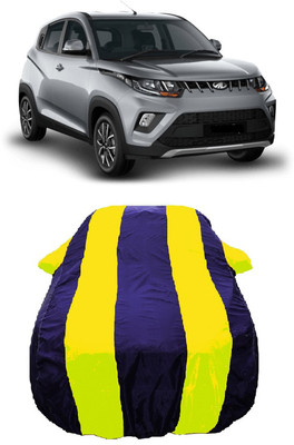 Wegather Car Cover For Mahindra KUV100 (With Mirror Pockets)(Yellow)