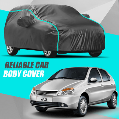 V VINTON Car Cover For Tata Indica eV2 (With Mirror Pockets)(Multicolor)