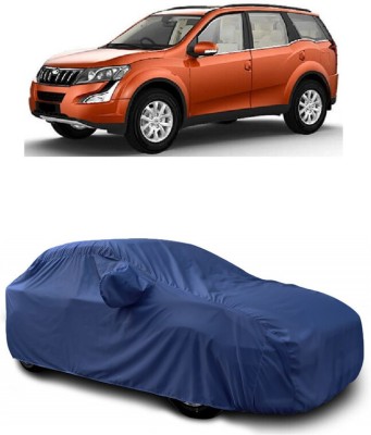 DIGGU Car Cover For Mahindra XUV500 W6 1.99 mHawk (With Mirror Pockets)(Blue)