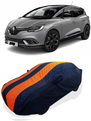 Coxtor Car Cover For Renault Scenic (With Mirror Pockets)(Orange)