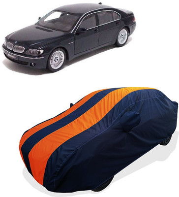 Coxtor Car Cover For BMW 7 Series E65 (With Mirror Pockets)(Orange)