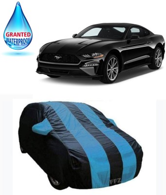 FFZ Car Cover For Ford Mustang (With Mirror Pockets)(Blue, Black, For 2020 Models)