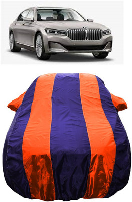 Wegather Car Cover For BMW 7 Series 730Ld M Sport (With Mirror Pockets)(Orange)