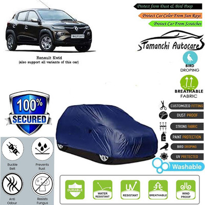 Tamanchi Autocare Car Cover For Renault Kwid(Blue)