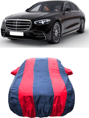Wegather Car Cover For Mercedes Benz S-Class S 350 d Diesel (With Mirror Pockets)(Red)
