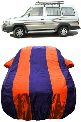Wegather Car Cover For Toyota Qualis FS B6 (With Mirror Pockets)(Orange)