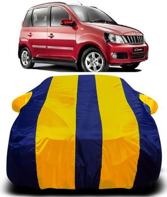 AXLOZ Car Cover For Mahindra Quanto (With Mirror Pockets)(Multicolor)