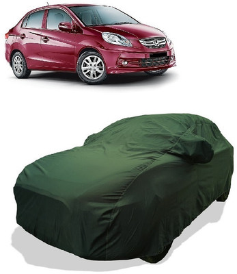 Coxtor Car Cover For Honda Amaze VX i-VTEC (With Mirror Pockets)(Gold)
