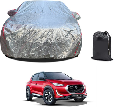 CODOKI Car Cover For Nissan Magnite (With Mirror Pockets)(Silver, For 2019, 2020, 2021, 2022, 2023 Models)