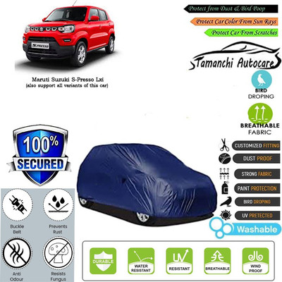 Tamanchi Autocare Car Cover For Maruti Suzuki S-Presso Lxi(Blue)