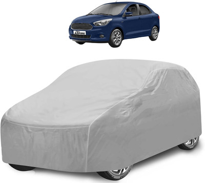 Caronix Car Cover For Ford Figo Aspire (With Mirror Pockets)(Silver)