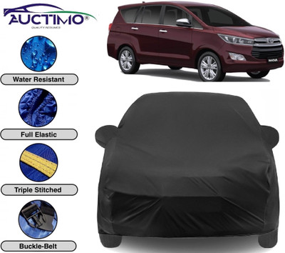 AUCTIMO Car Cover For Toyota Innova Crysta (With Mirror Pockets)(Multicolor)