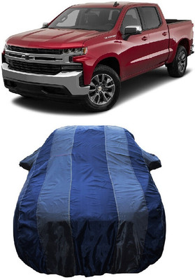 Wegather Car Cover For Chevrolet Silverado 5.0L (With Mirror Pockets)(Grey)