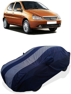 Coxtor Car Cover For Tata Indica (With Mirror Pockets)(Grey)