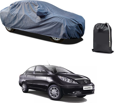 PAGORA Car Cover For Tata Manza (With Mirror Pockets)(Grey, For 2019, 2020, 2021, 2022, 2023 Models)