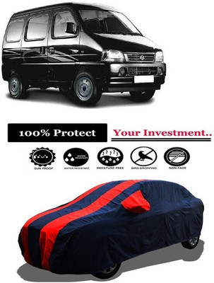 Amexride Car Cover For Maruti Suzuki Versa (With Mirror Pockets)(Red)