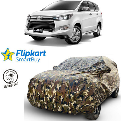 Flipkart SmartBuy Car Cover For Toyota Innova Crysta (With Mirror Pockets)(Multicolor)