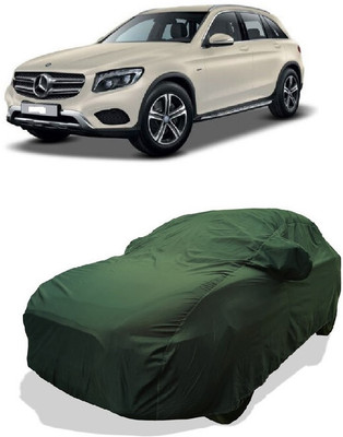 Coxtor Car Cover For Mercedes Benz GLC Class 300 Celebration Edition (With Mirror Pockets)(Green)