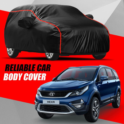 S Shine Max Car Cover For Tata Hexa (With Mirror Pockets)(Multicolor)