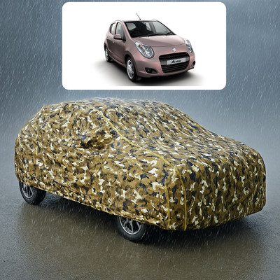 GOSHIV-car and bike accessories Car Cover For Maruti A-Star AT (With Mirror Pockets)(Yellow)
