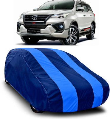 MoTRoX Car Cover For Toyota Innova Crysta (Without Mirror Pockets)(Blue, Blue)