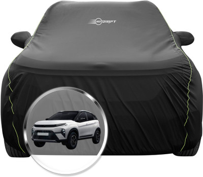 Neodrift Car Cover For Tata Nexon (With Mirror Pockets)(Black)