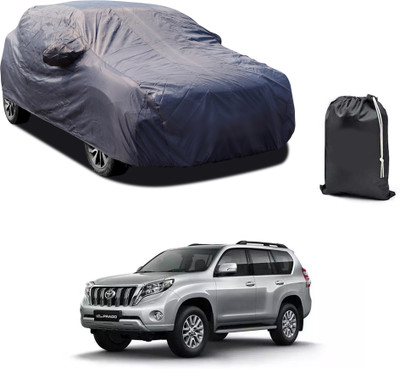 CODOKI Car Cover For Toyota Land Cruiser Prado VX L (With Mirror Pockets)(Grey)