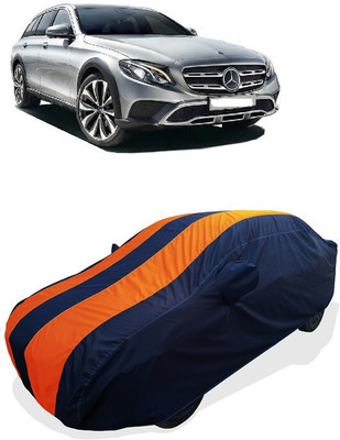 Coxtor Car Cover For Mercedes Benz E-Class All-Terrain E 220 d Diesel (With Mirror Pockets)(Orange)