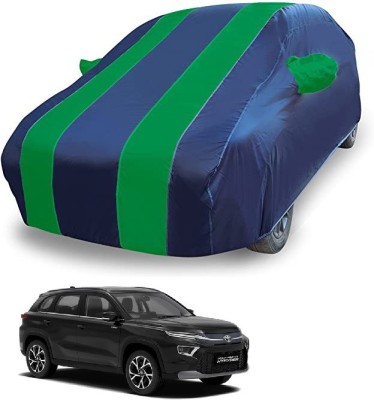 MOCKHE Car Cover For Toyota Universal For SUV (With Mirror Pockets)(Green)