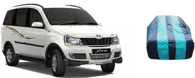 ATBROTHERS Car Cover For Mahindra Xylo (Without Mirror Pockets)(Blue, Multicolor)