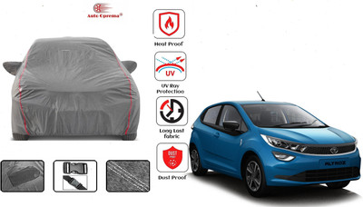 Auto Oprema Car Cover For Tata Altroz (With Mirror Pockets)(Grey)