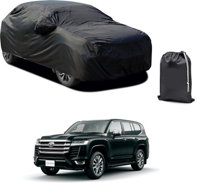 PAGORA Car Cover For Toyota Land Cruiser VX (With Mirror Pockets)(Black)