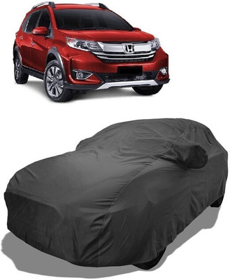 Coxtor Car Cover For Honda BRV (With Mirror Pockets)(Grey)