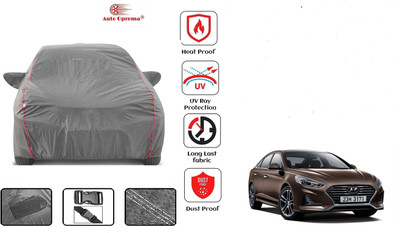 Auto Oprema Car Cover For Hyundai Sonata Facelift (With Mirror Pockets)(Grey)