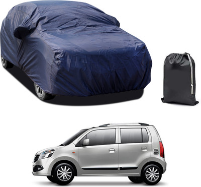 CODOKI Car Cover For Maruti Suzuki Wagon R CNG LXI (With Mirror Pockets)(Blue)