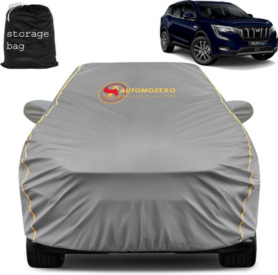 AUTOMOZEXO Car Cover For Mahindra XUV 700 (With Mirror Pockets)(Grey)