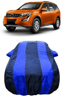 Wegather Car Cover For Mahindra XUV500 W7 AT Diesel (With Mirror Pockets)(Blue)